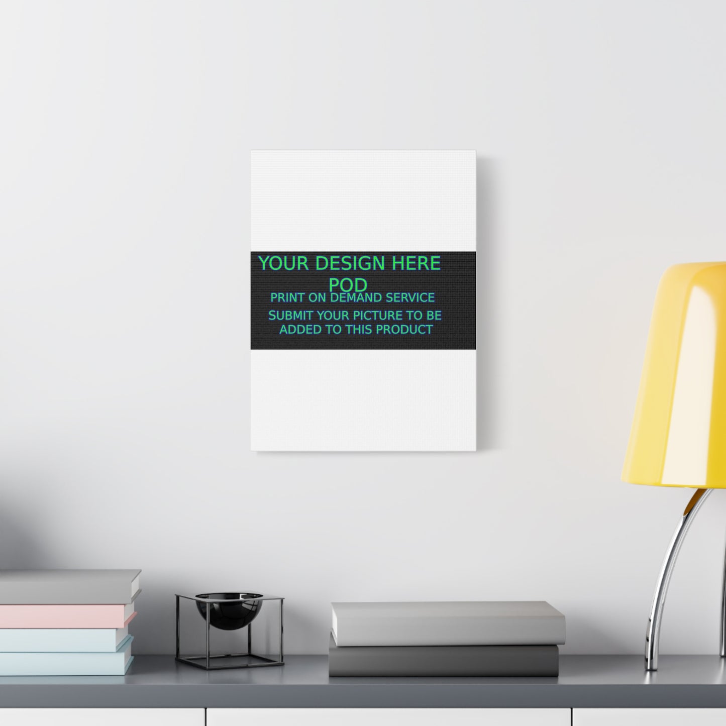 Custom Matte Canvas Print - Create Your Design