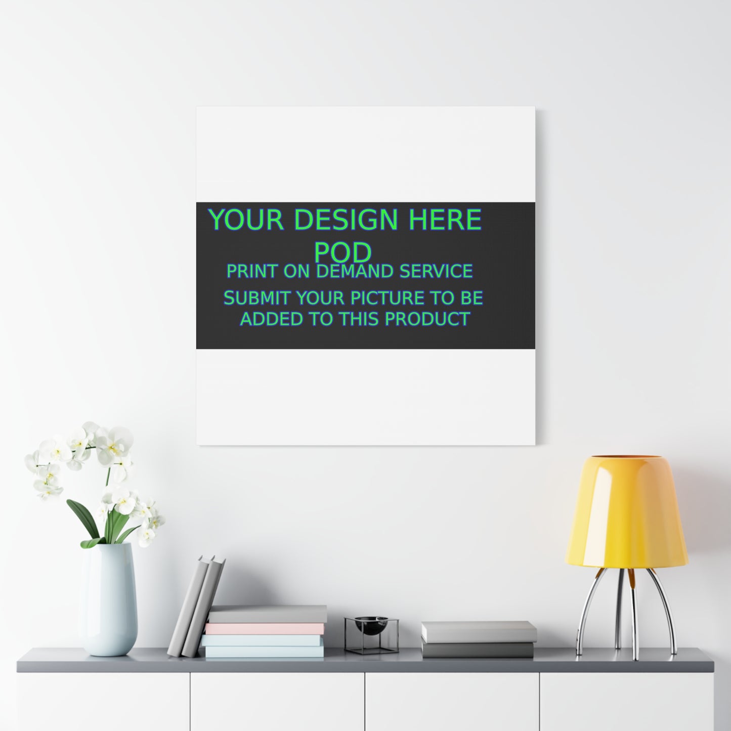 Custom Matte Canvas Print - Create Your Design