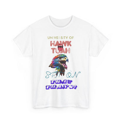 University Of Hawk Tuah Unisex Heavy Cotton Tee