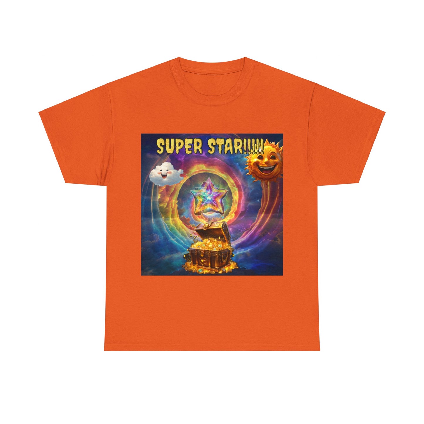 Super Star!!Unisex Heavy Cotton Tee