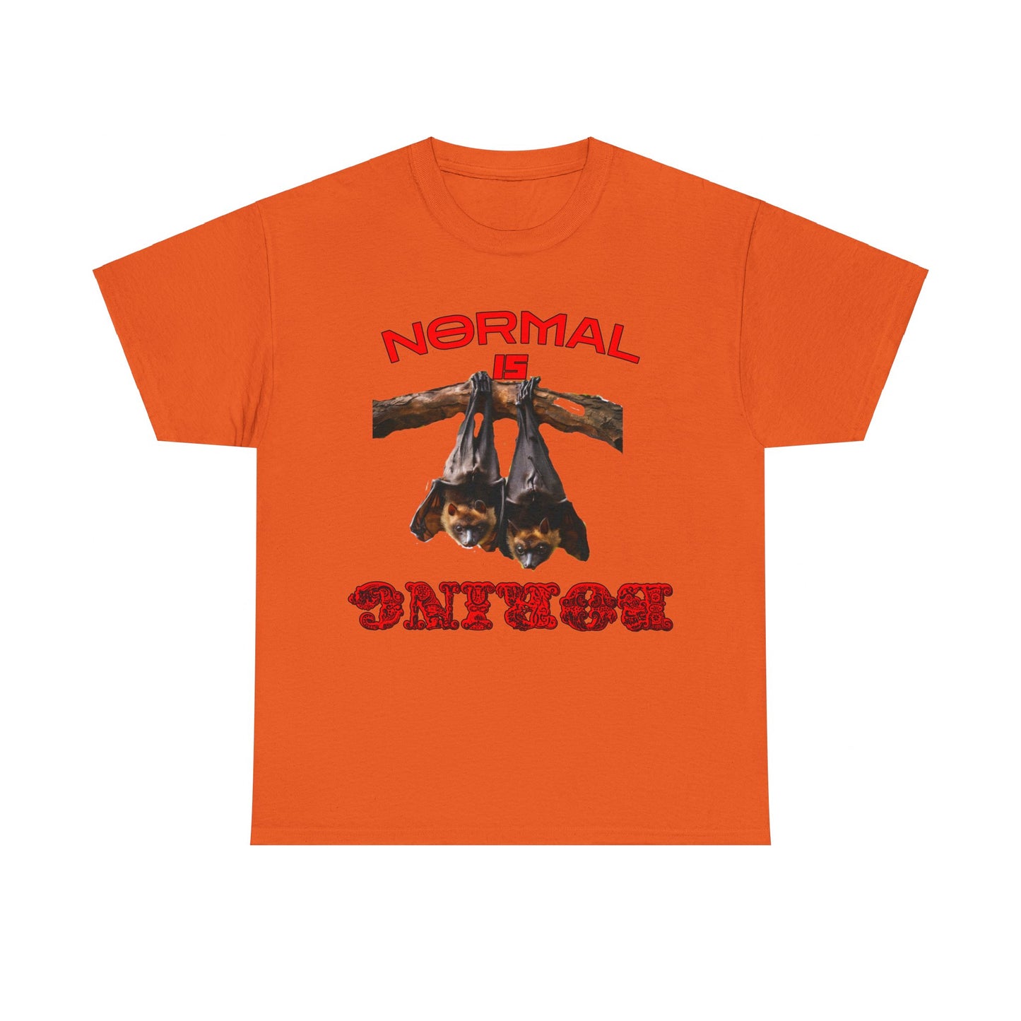 Normal Is Boring Unisex Heavy Cotton Tee