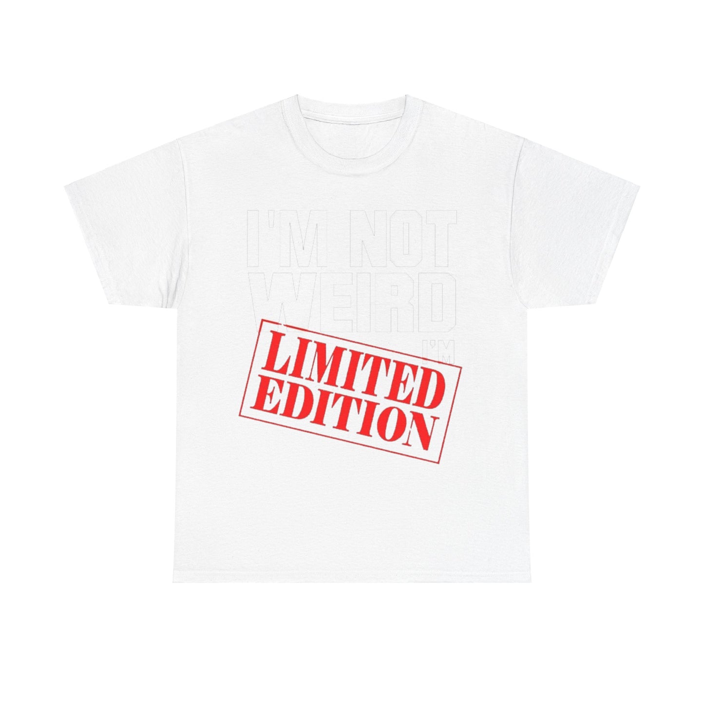 Not Weird Limited Edition 2Unisex Heavy Cotton Tee