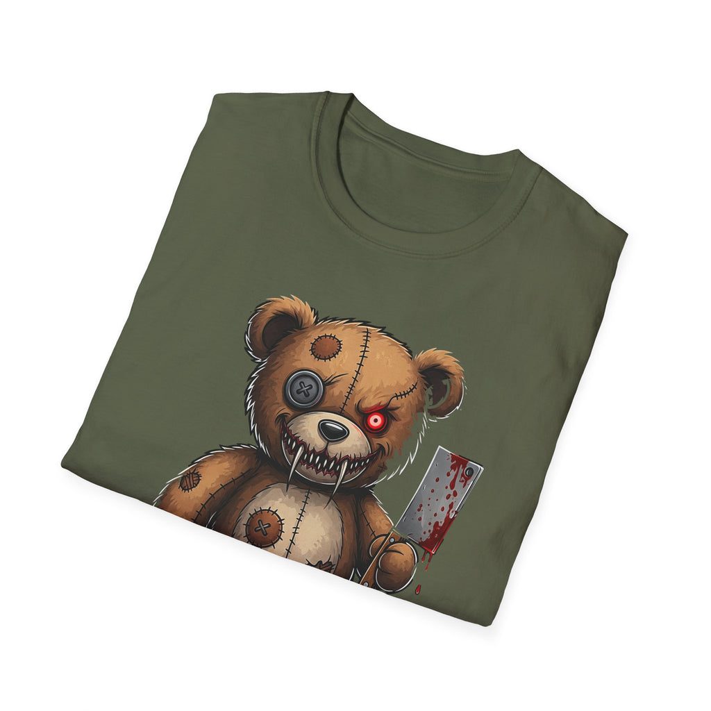 Scary Terry Unisex Softstyle T-Shirt, Funny Graphic Tee, Horror Shirt, Gift for Halloween, Casual Wear, Unique Gift