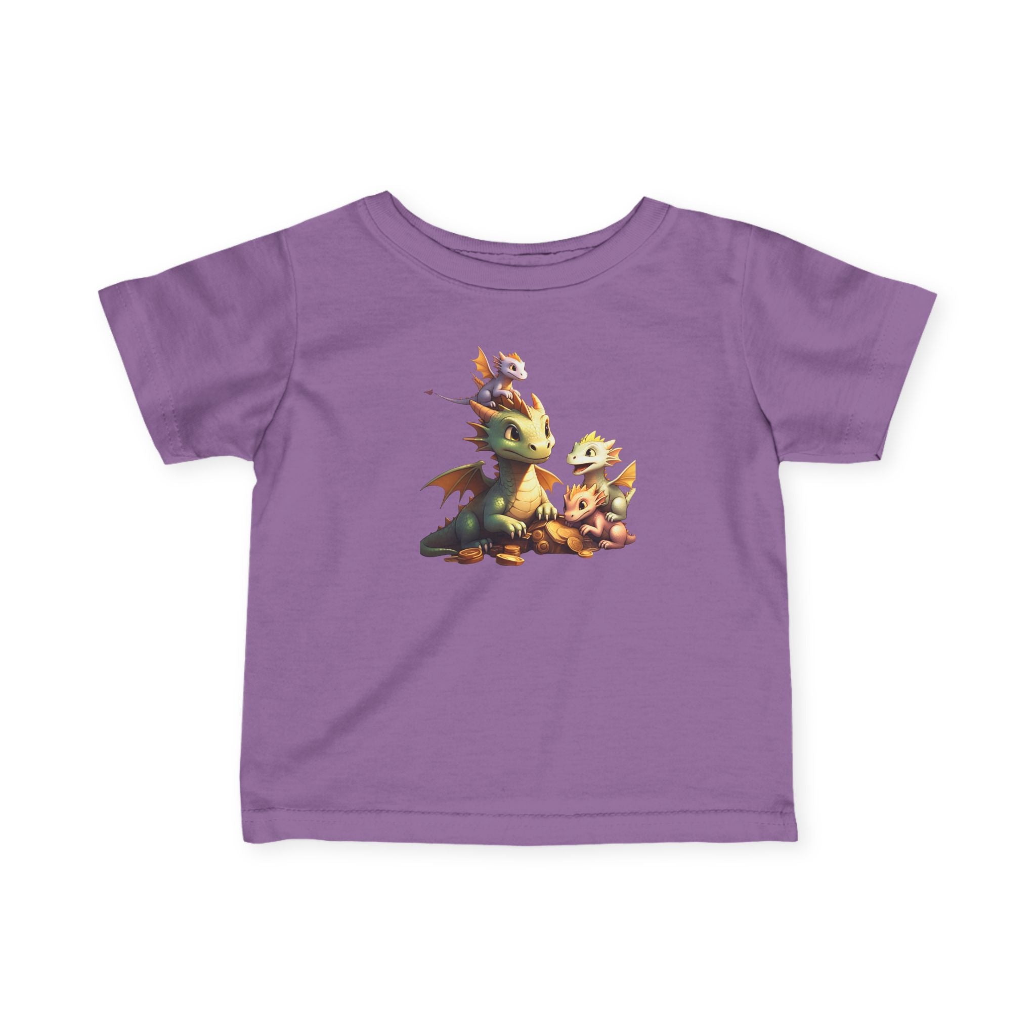 Whimsical Dragon Infant T-Shirt | Cute Baby Tee for Adventurous Kids