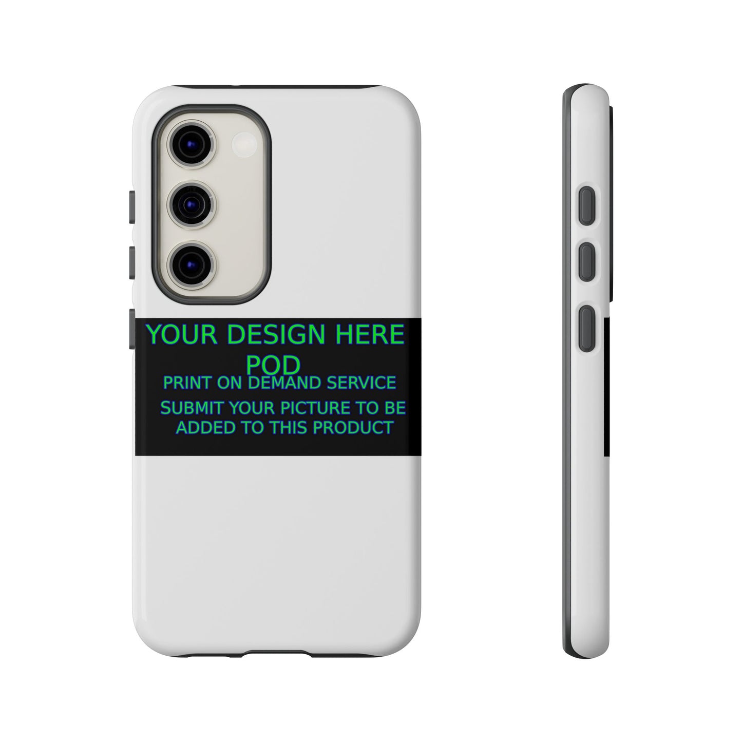 Customizable Tough Phone Case - Your Design Here - Perfect Gift for Birthdays & Holidays