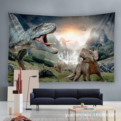 Dinosaur Wall Beach Carpet Cloth