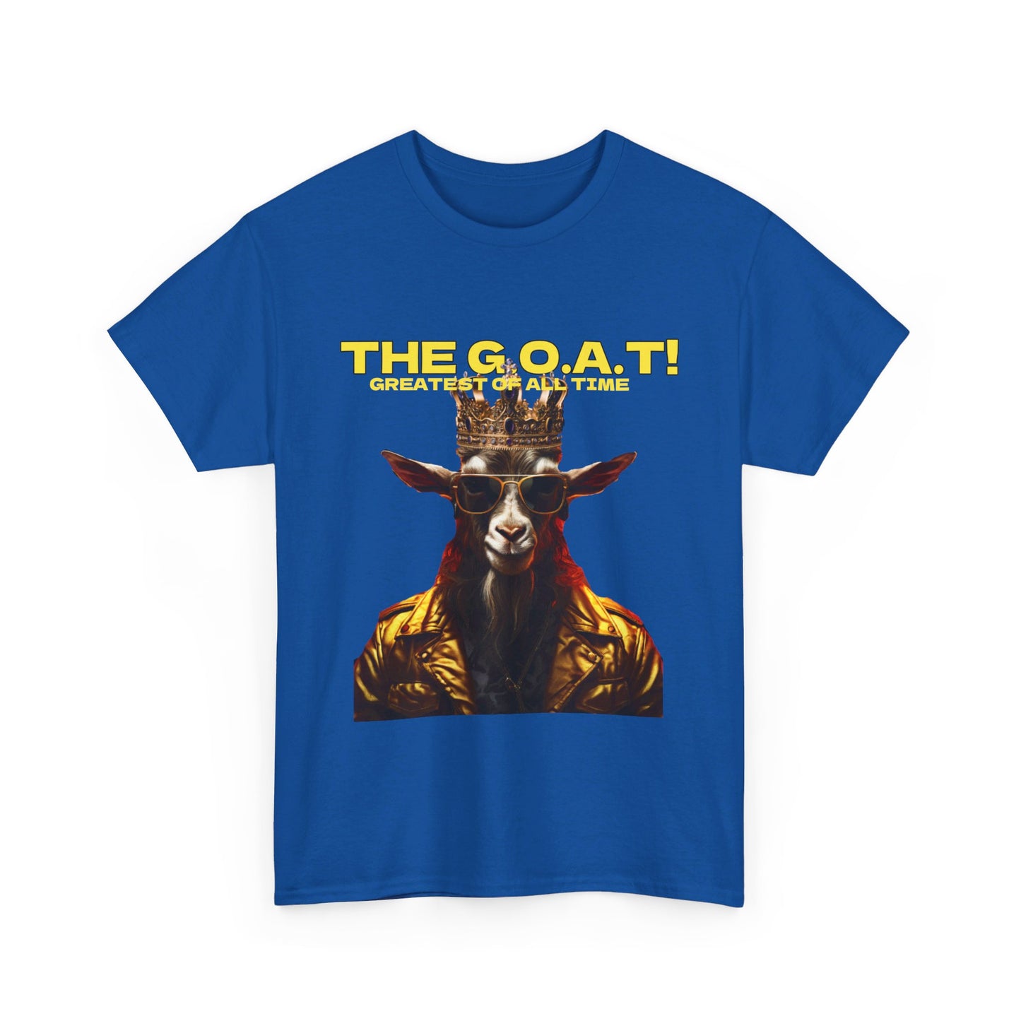 The G.O.A.T Greatest Of All Time submit custom order to add your name!   Unisex Heavy Cotton Tee