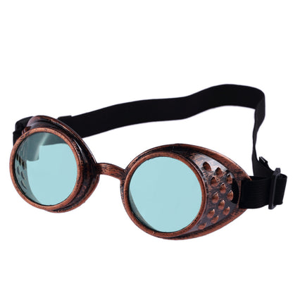 Steampunk goggles night club pirate king glasses