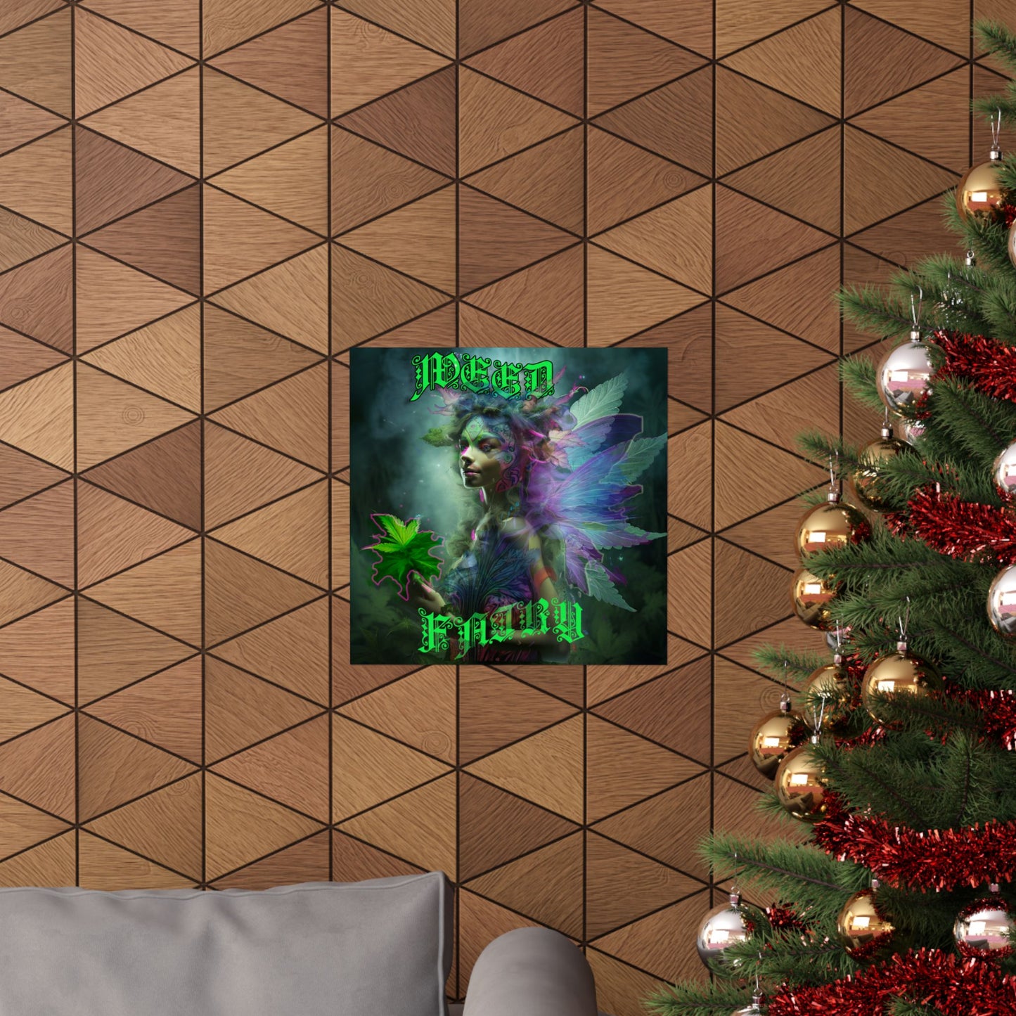 Weed Fairy Matte Vertical Posters