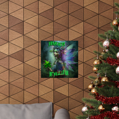 Weed Fairy Matte Vertical Posters