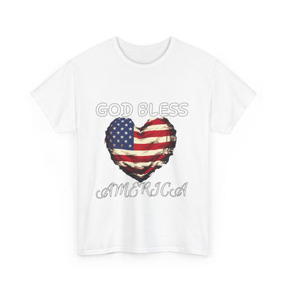 God Bless America Unisex Heavy Cotton Tee