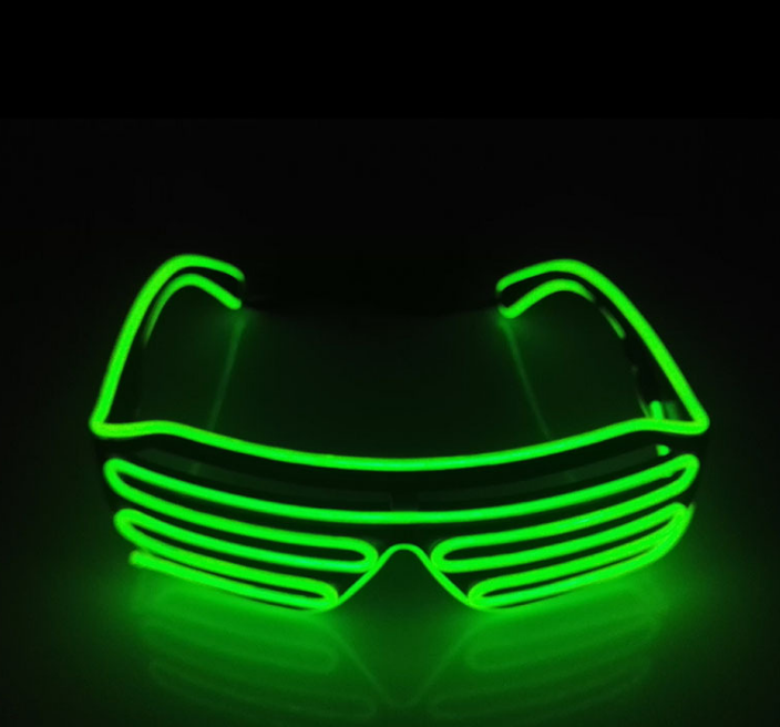 Newest LED Light Up Flashing Rave Shades