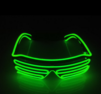 Newest LED Light Up Flashing Rave Shades