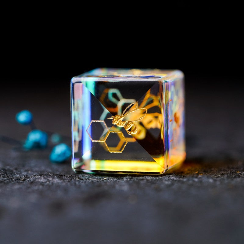 Fantasy Crystal Dice Bee Theme Gem