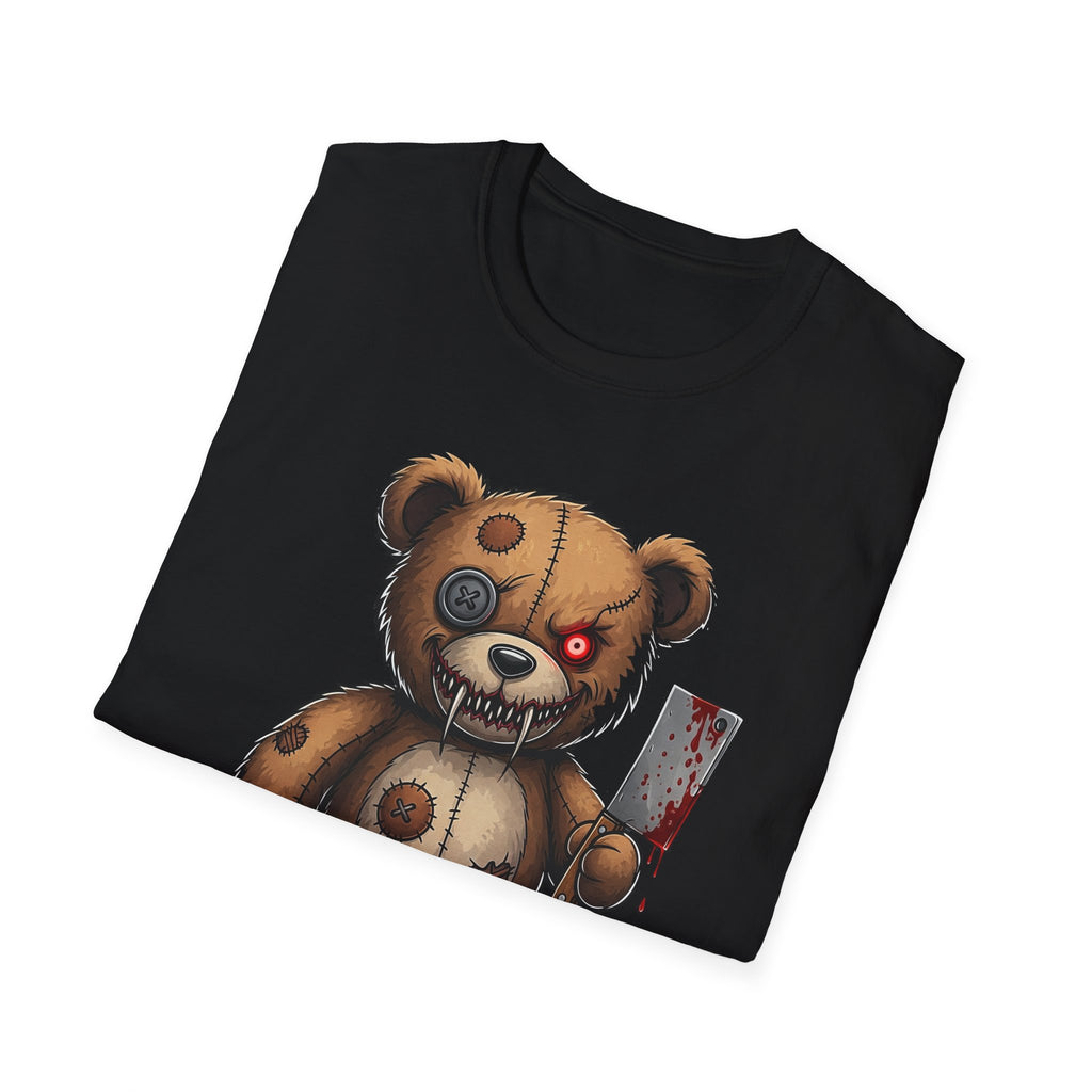 Scary Terry Unisex Softstyle T-Shirt, Funny Graphic Tee, Horror Shirt, Gift for Halloween, Casual Wear, Unique Gift
