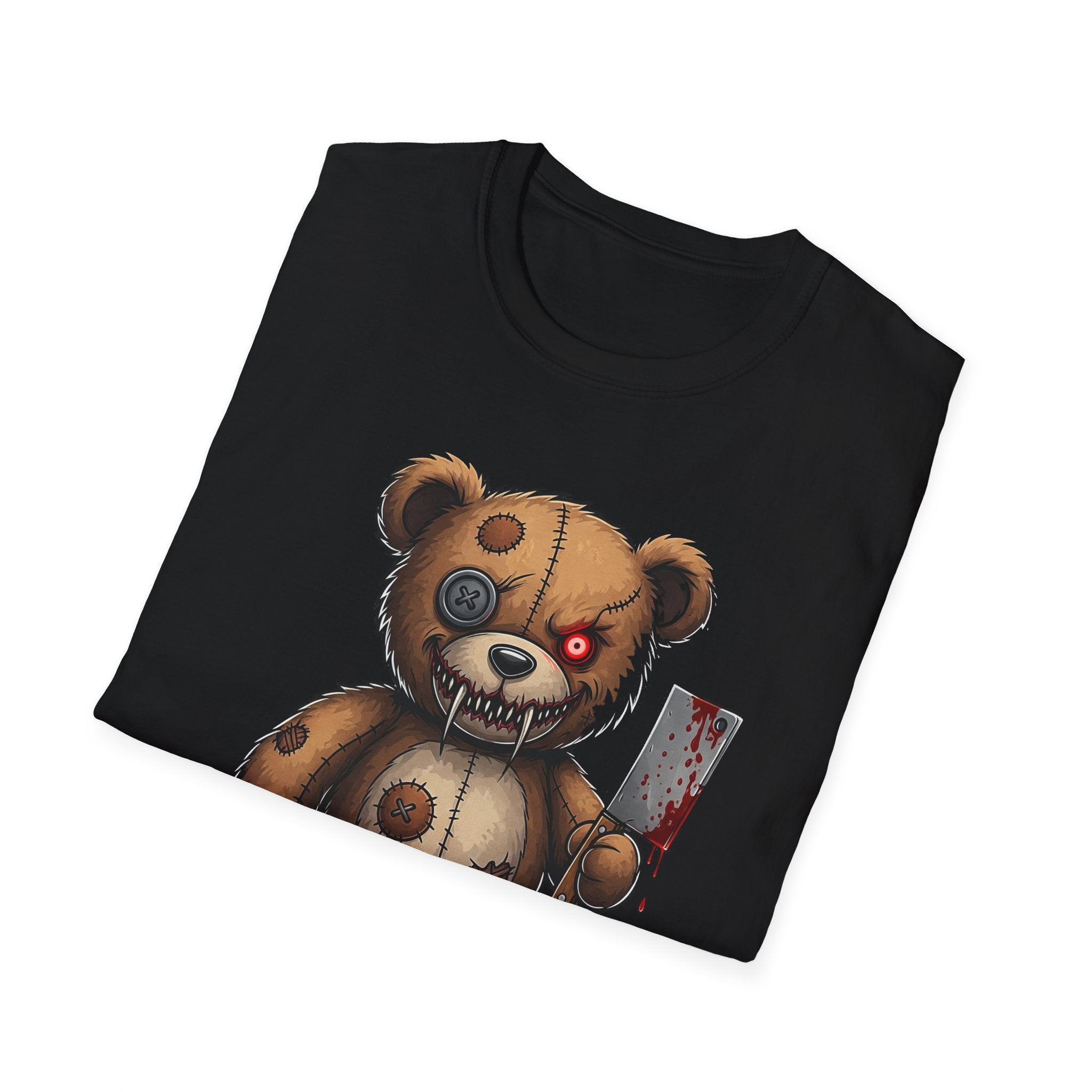 Scary Terry Unisex Softstyle T-Shirt, Funny Graphic Tee, Horror Shirt, Gift for Halloween, Casual Wear, Unique Gift