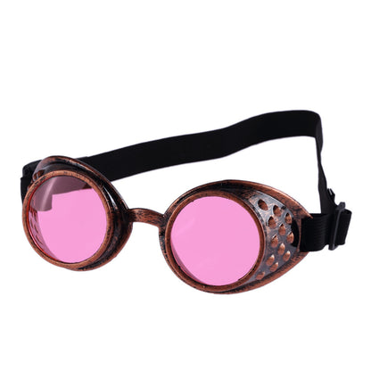 Steampunk goggles night club pirate king glasses