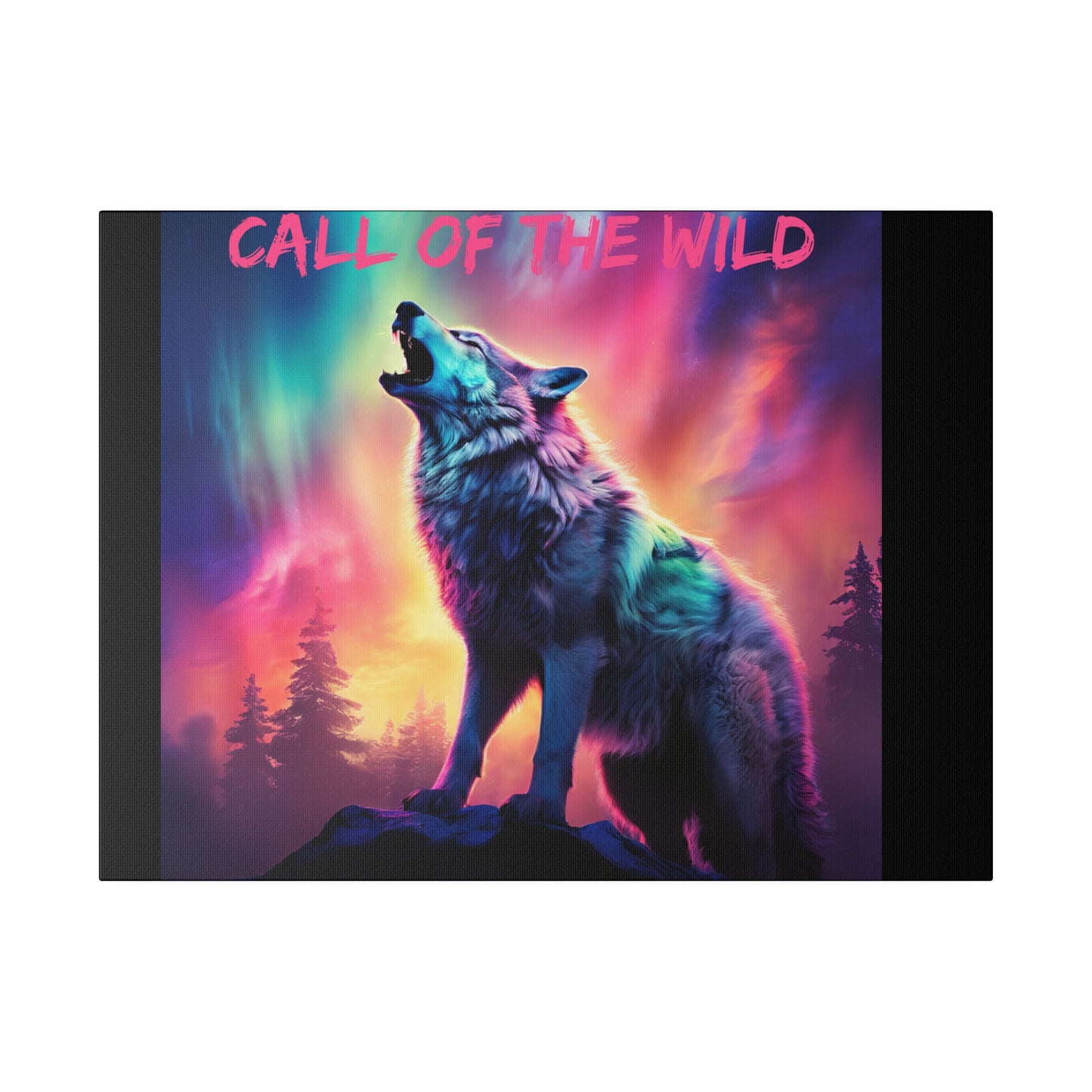 Call Of The Wild Matte Canvas, Stretched, 0.75"