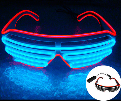 Newest LED Light Up Flashing Rave Shades