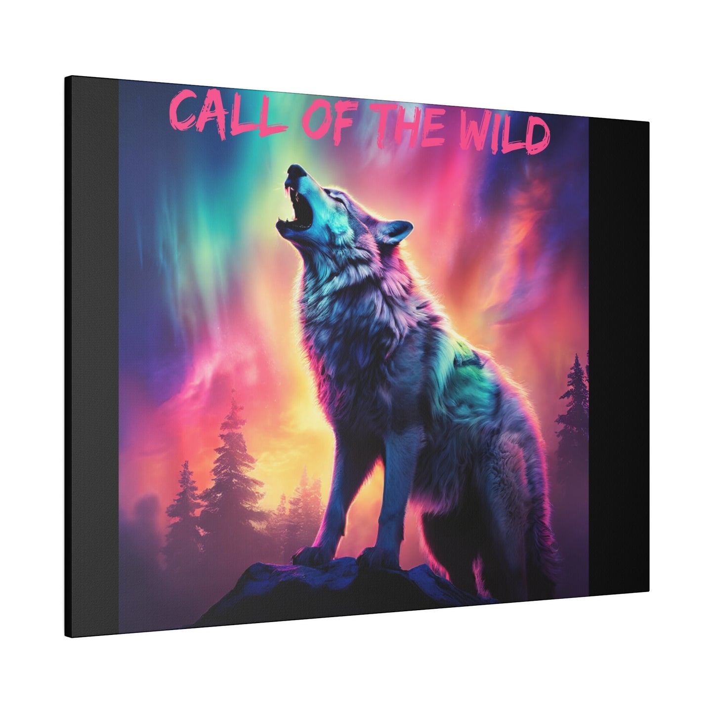 Call Of The Wild Matte Canvas, Stretched, 0.75"