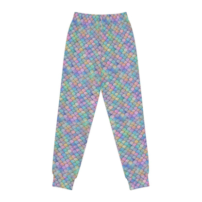 Colorful Scales Youth Joggers – Comfortable, Stylish Athletic Wear for Kids