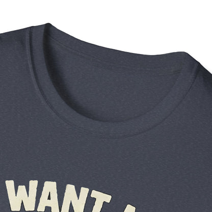 Halloween I Want My Mummy T-Shirt, Funny Costume Tee, Unisex Graphic Shirt, Spooky Season Apparel, Gift for Mummy Lovers