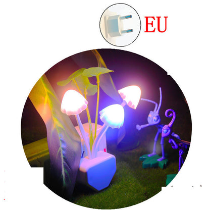 Light Control Dream Mushroom Led Night Light