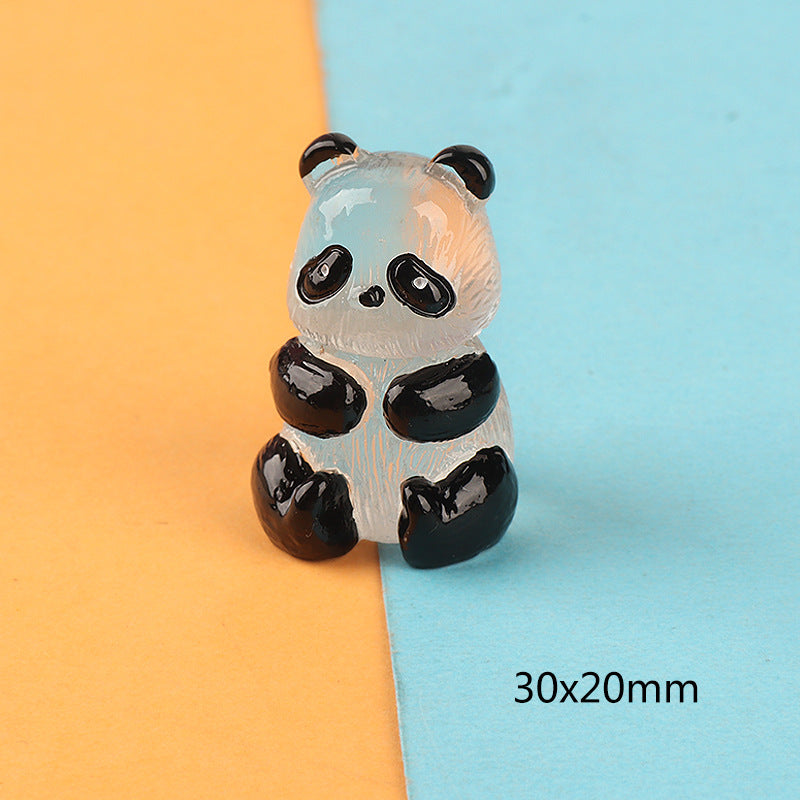 Small Night Lamp Panda Pendant Material