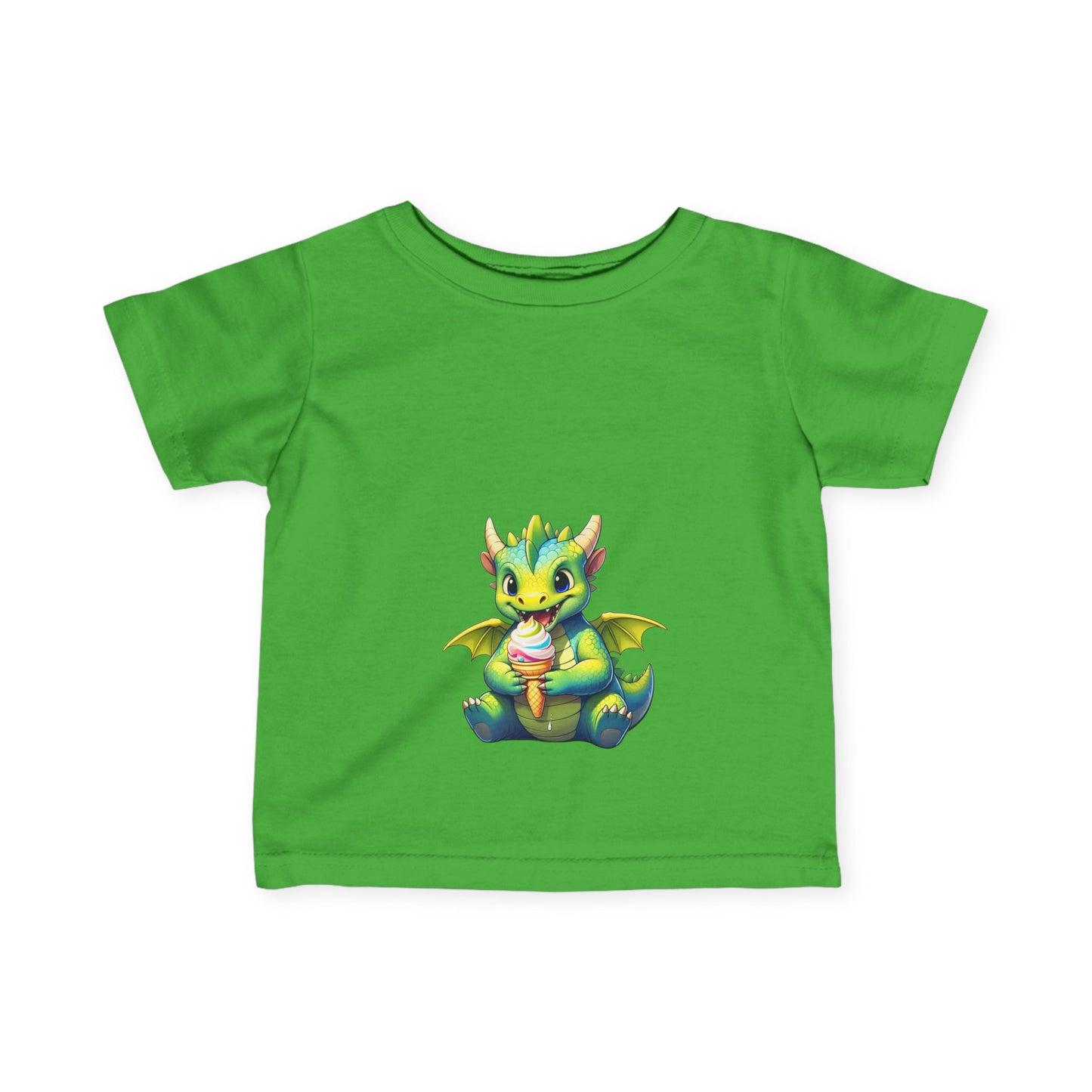 Cute Dragon Infant Tee - Fun, Soft Jersey Shirt for Kids