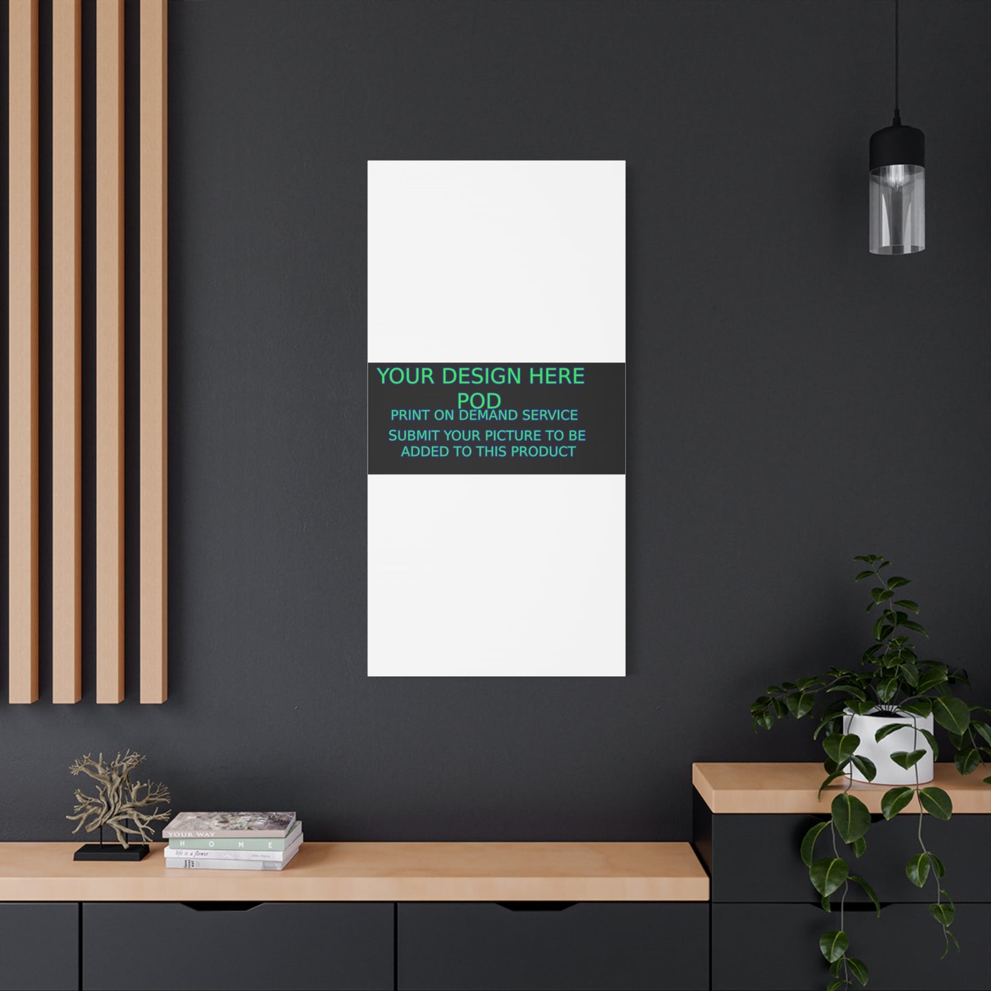 Custom Matte Canvas Print - Create Your Design