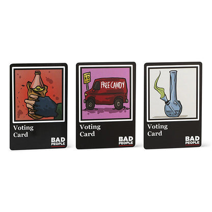 Card board game BAD PEOPLE