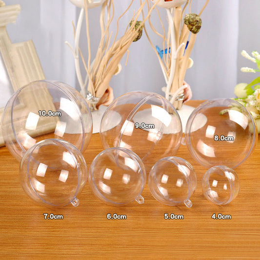 Plastic Ball Hollow Ball PS Decoration Hanging Ball