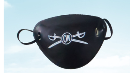 Halloween pirate blindfold