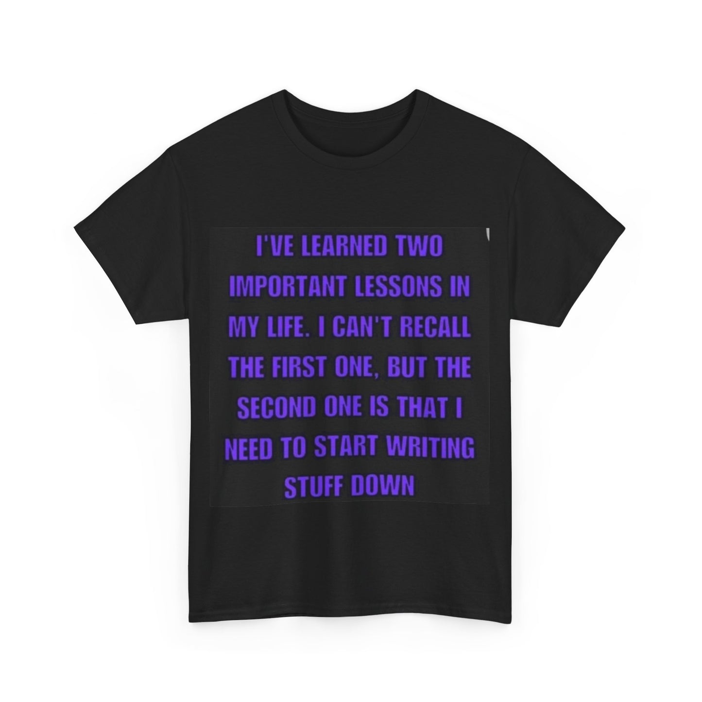 Learned Lessons Unisex Heavy Cotton Tee