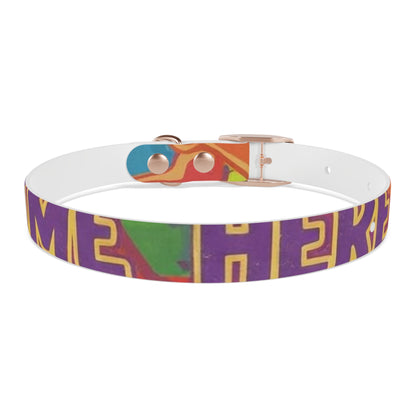 Vibrant Rainbow Dog Collar - Colorful Pet Accessory for Any Occasion