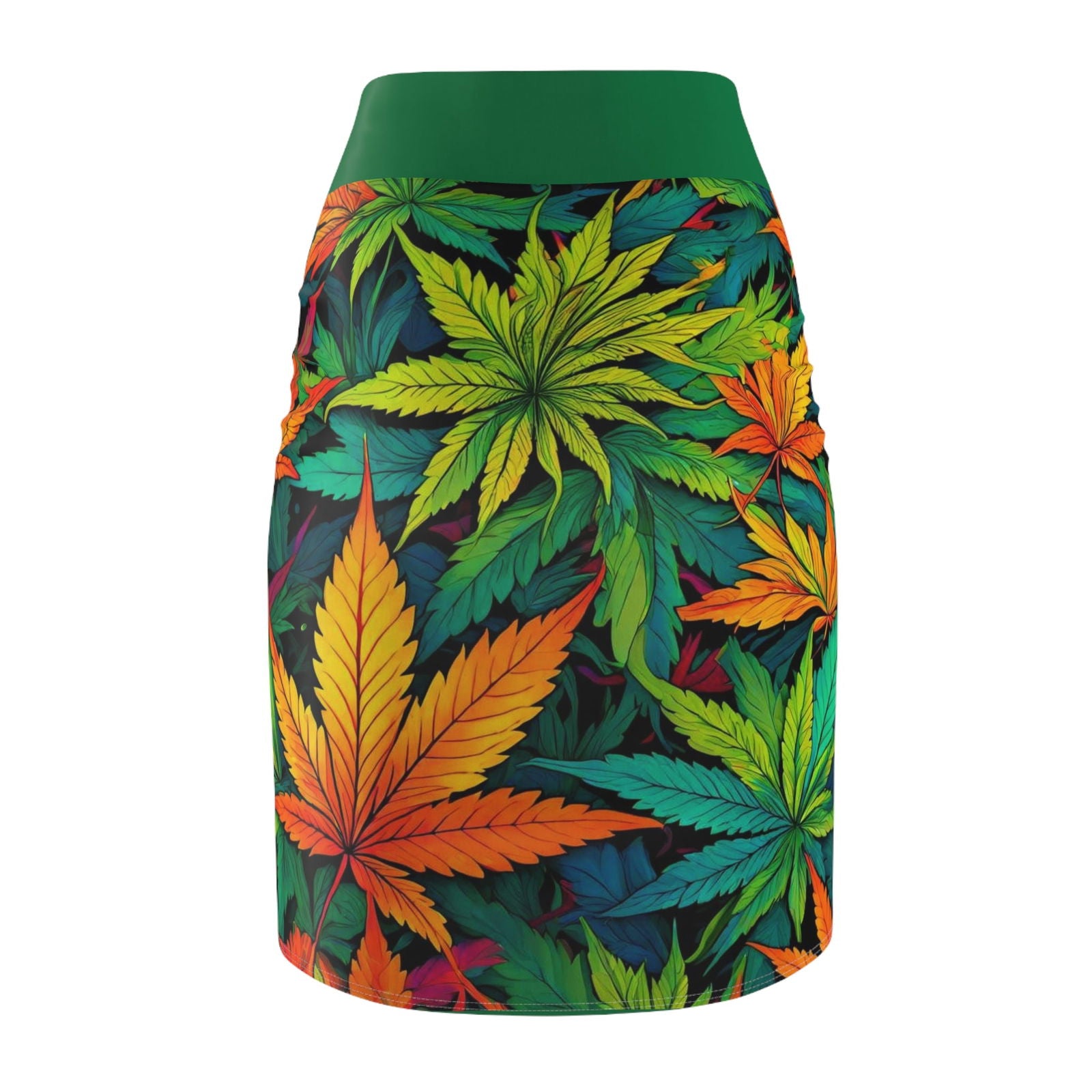420 Happy Women's Pencil Skirt (AOP) - S-Mart Shop Smart Treasures