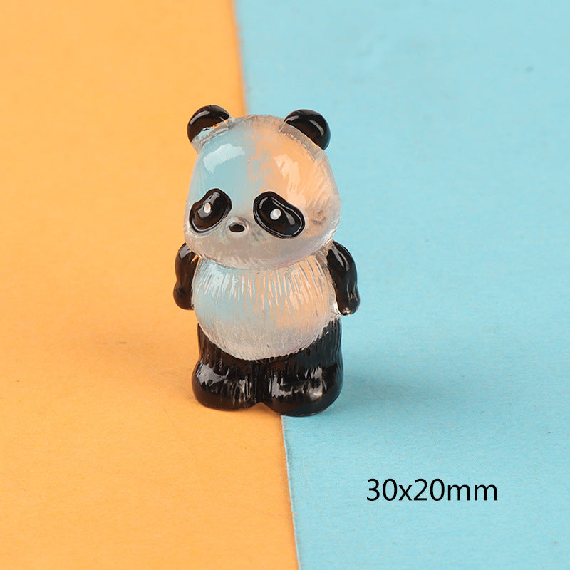 Small Night Lamp Panda Pendant Material