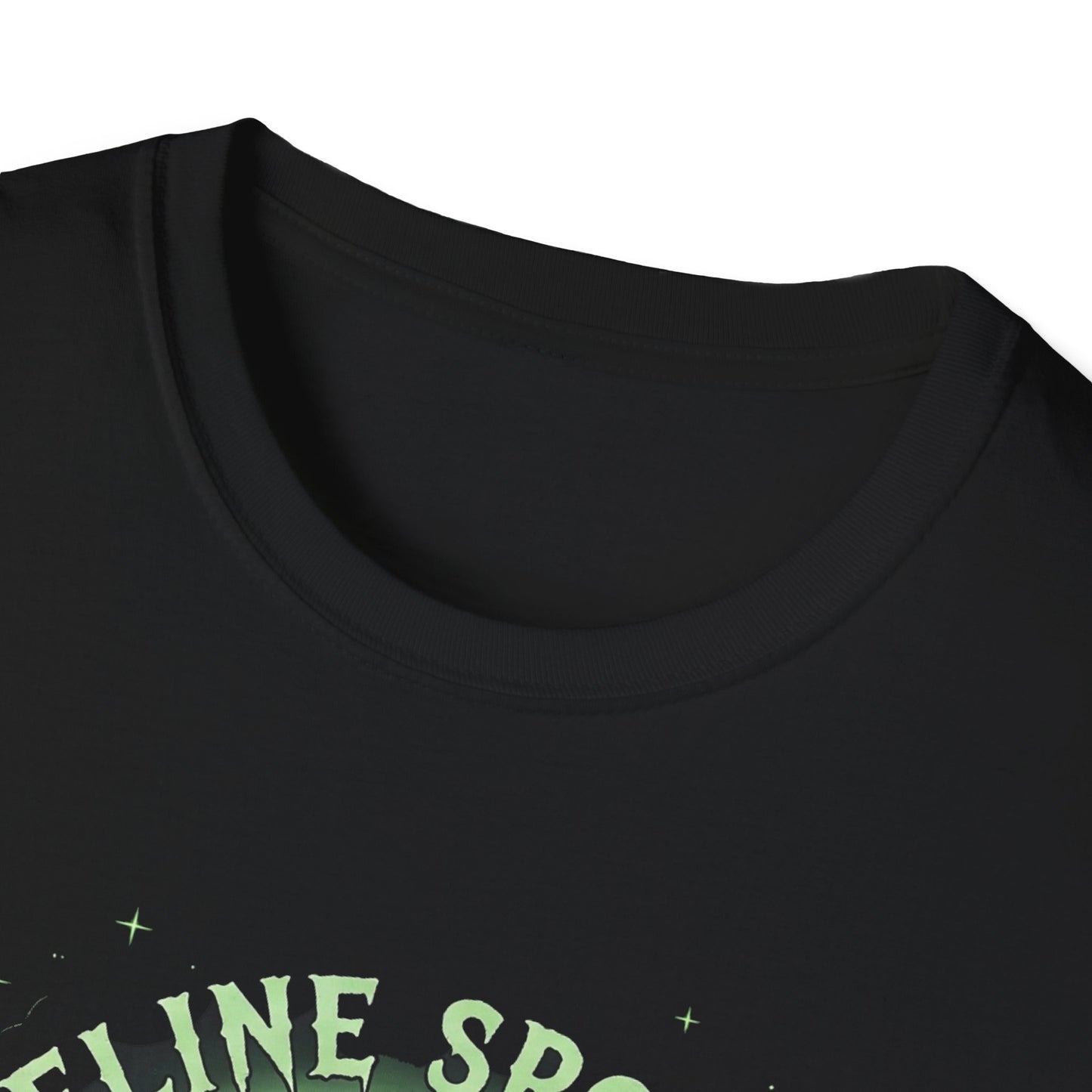 Feline Spooky Halloween T-Shirt, Cat Lovers Tee, Unisex Graphic Shirt, Fall Festive Apparel, Halloween Party Outfit