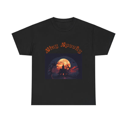 Stay Spooky Unisex Heavy Cotton Tee - Perfect for Halloween and Fall Celebrations