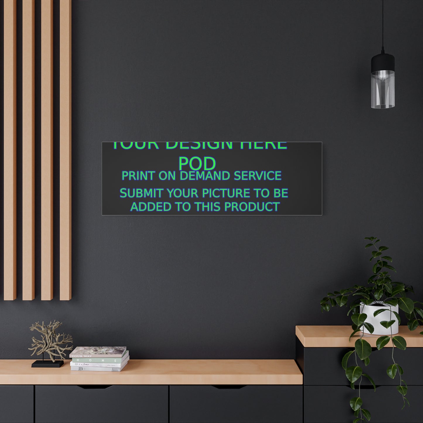 Custom Matte Canvas Print - Create Your Design