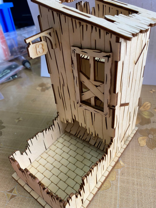 Dice Tower Broken House Castle