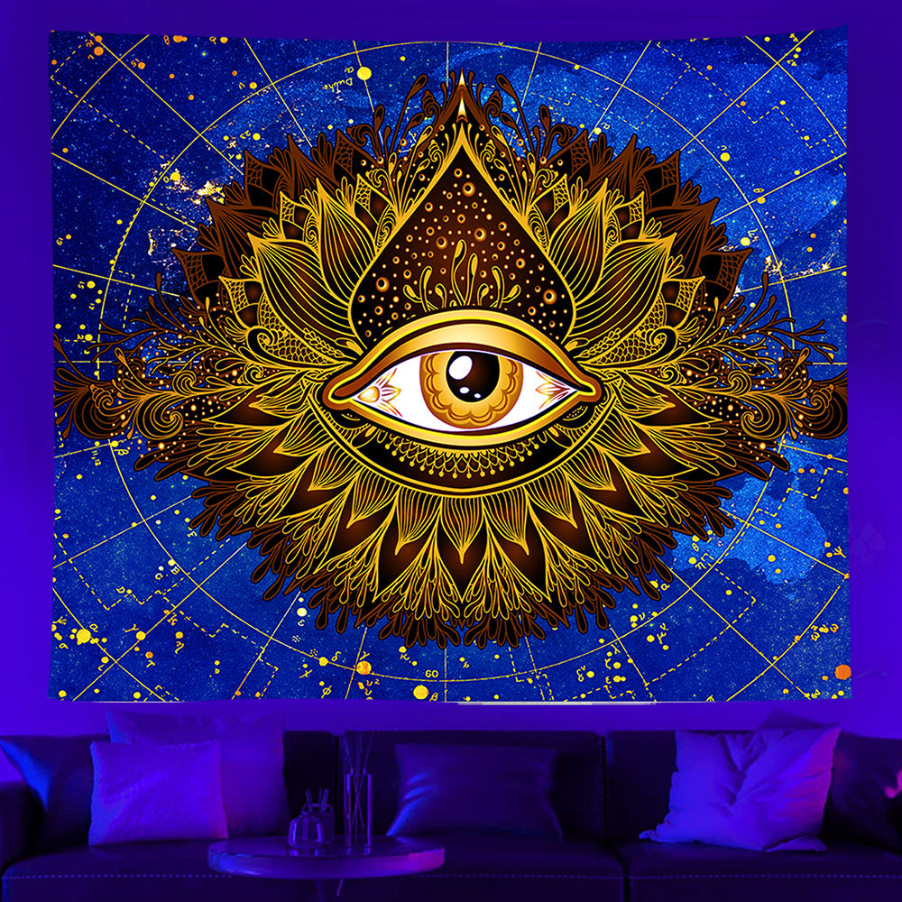 Luminous Psychedelic Tapestry Amazon Wall Tapestry Hanging Wall Background Cloth