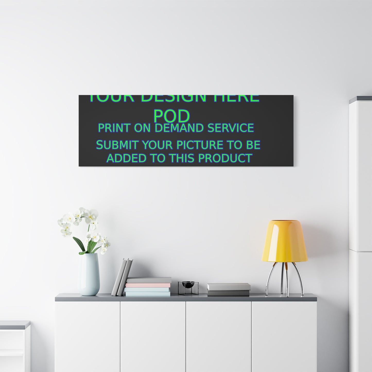 Custom Matte Canvas Print - Create Your Design