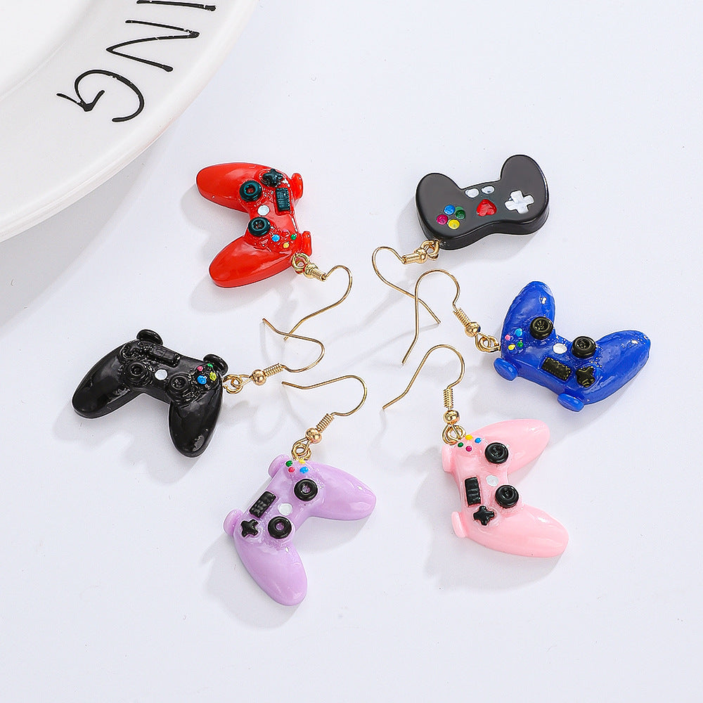 Creative Game Machine Handle Necklace