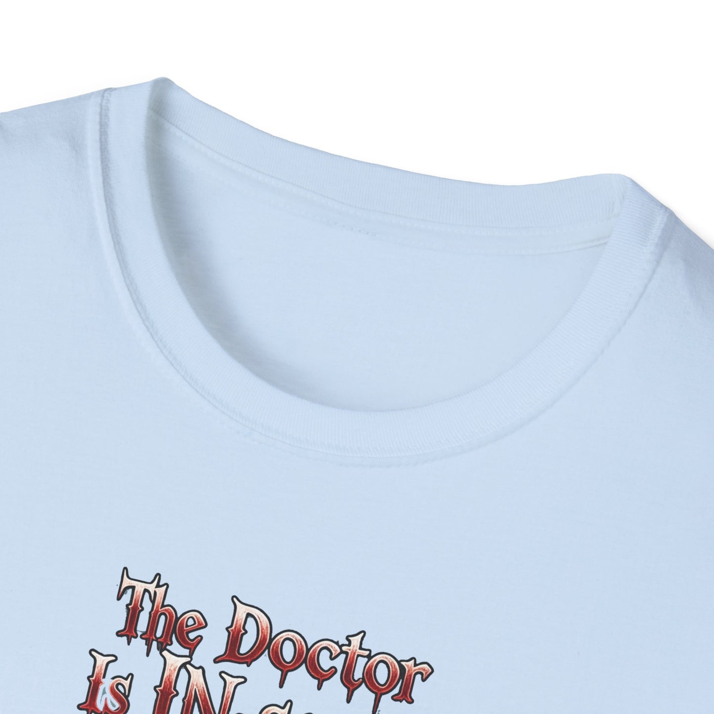Gothic Plague In-sane Doctor T-Shirt, Unisex Softstyle Tee, Spooky Halloween Tee, Halloween Costume Shirt, Gift for Whovians, Dark Humor [...]
