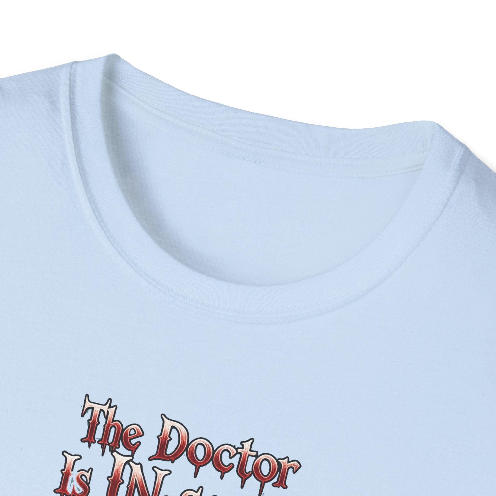 Gothic Plague In-sane Doctor T-Shirt, Unisex Softstyle Tee, Spooky Halloween Tee, Halloween Costume Shirt, Gift for Whovians, Dark Humor [...]