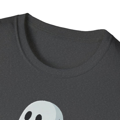 Spooky Pizza T-Shirt, Cute Halloween Shirt, Ghost Graphic Tee, Unisex Casual Wear, Gifts for Halloween Lovers