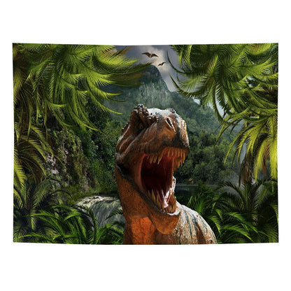 Dinosaur Wall Beach Carpet Cloth