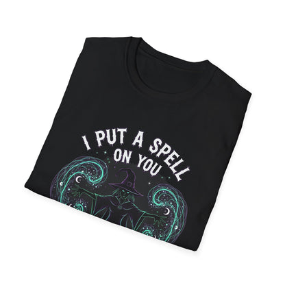 I Put a Spell on You T-Shirt, Witchy Tee, Halloween Shirt, Unisex Graphic Tee, Spooky Occasions Apparel