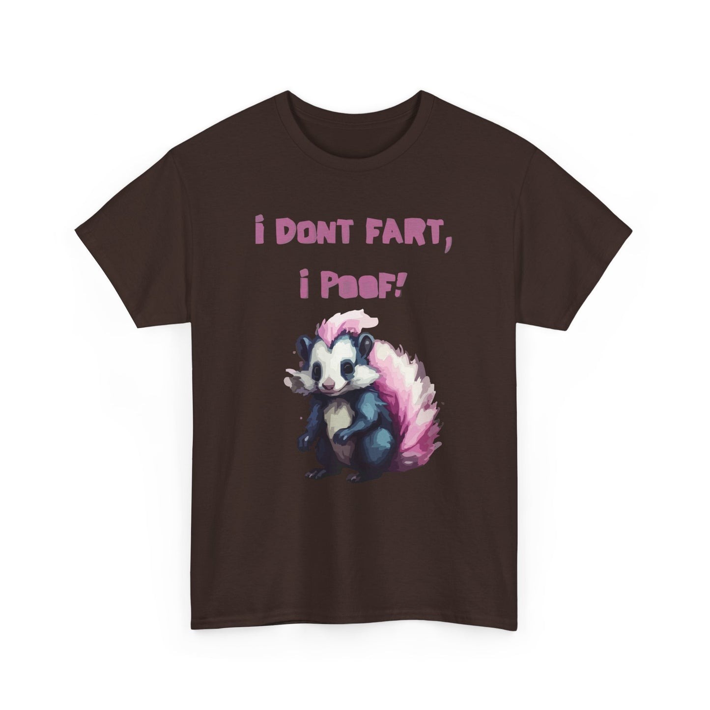 I Dont Fart I Poof Unisex Heavy Cotton Tee